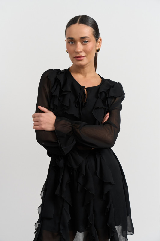 Сукня №1051 чорна 1051 зображення 2422