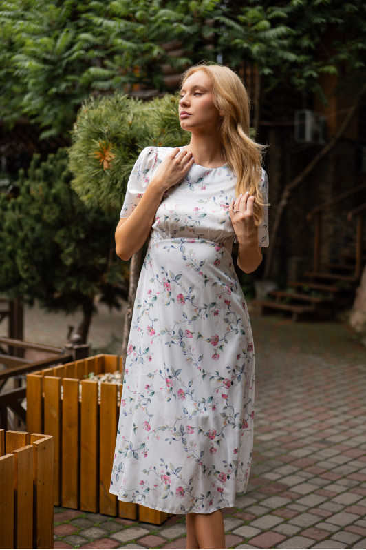 Сукня №967.2 білий/рожевий (Армані) 967.2 зображення 2174